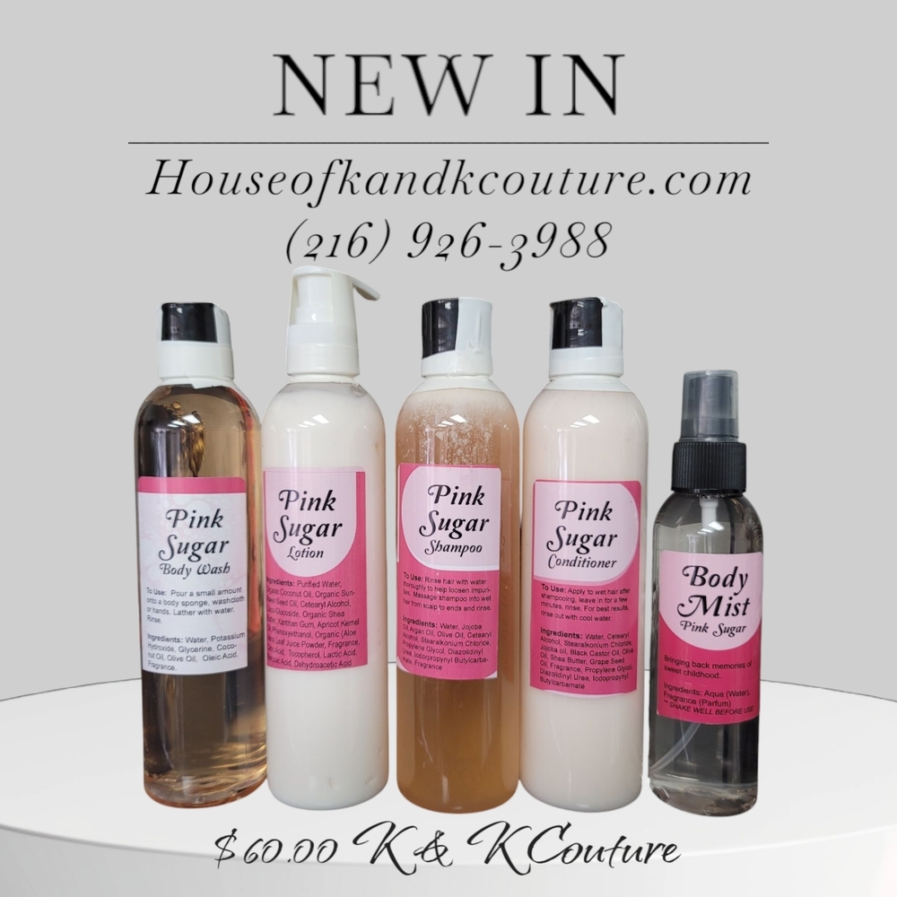 Pink Sugar Bath & Body Set